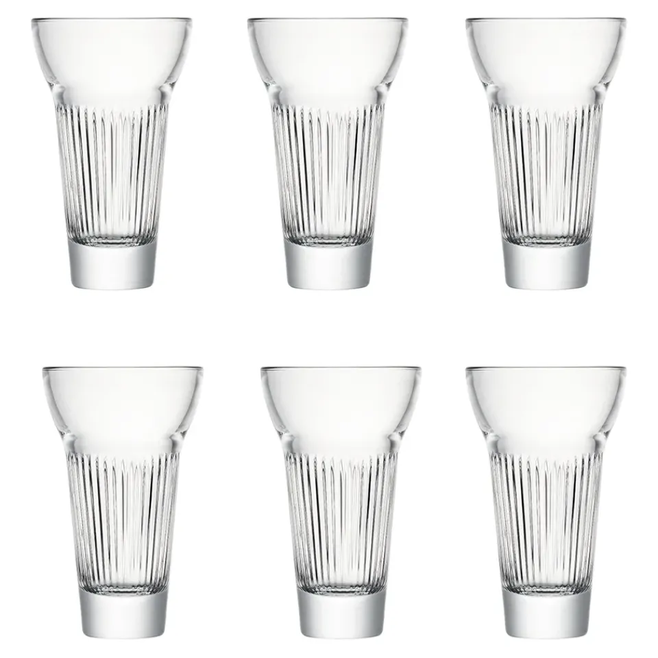 La Rochère Calanque Marius drinking glass 22 cl 6-pack, Transparent