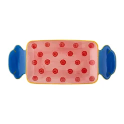Bloomingville Caramella serving tray 10.5x25.5 cm, Pink