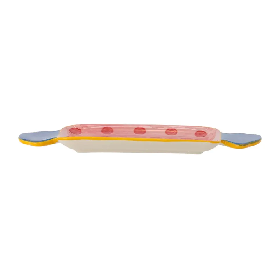 Bloomingville Caramella serving tray 10.5x25.5 cm, Pink