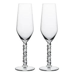Orrefors Carat champagne glass 24 cl 2-pack, Clear Transparent Outlet