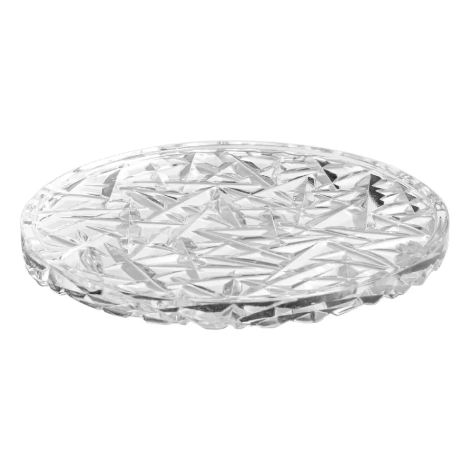 Orrefors Carat coaster Ø12.5 cm, Clear Transparent Best