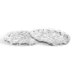 Orrefors Carat coaster Ø10 cm 2-pack, Clear Transparent Outlet