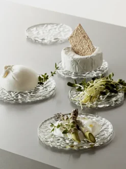 Orrefors Carat coaster Ø10 cm 2-pack, Clear Transparent Outlet