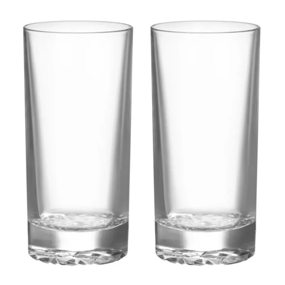 Orrefors Carat highball glass 35 cl 2-pack, Clear Transparent Hot