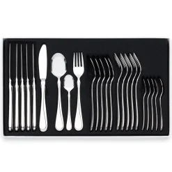 Hardanger Bestikk Carina cutlery 18 pcs, 24 pcs Silver-coloured Clearance
