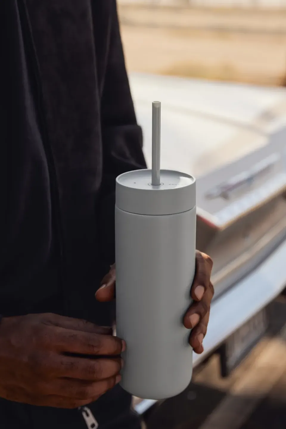 Fellow Carter Cold Mug thermos mug 59 cl, Matte Grey Hot