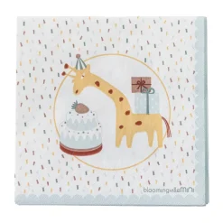 Bloomingville Celebrate paper napkin 20-pack, Blue Sale