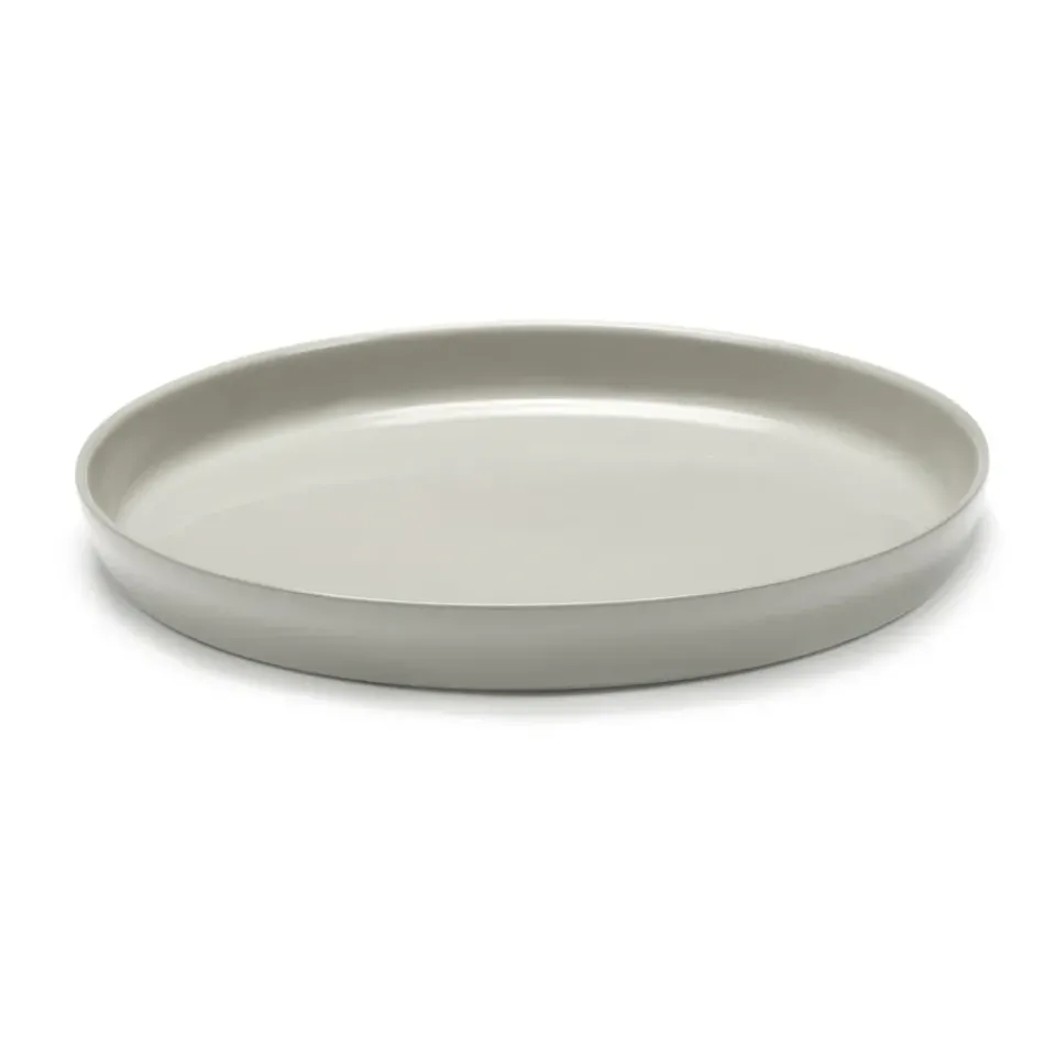 Serax Cena plate deep L 26 cm, Sand Grey Clearance