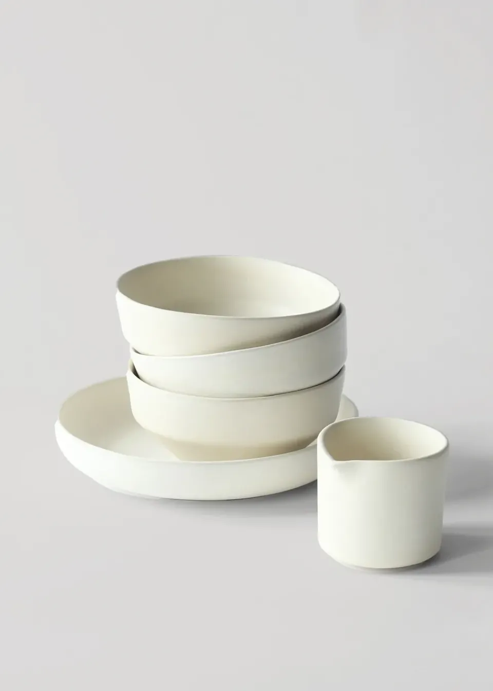 Tell Me More Centro deep plate Ø21.5 cm, Wheat White Discount