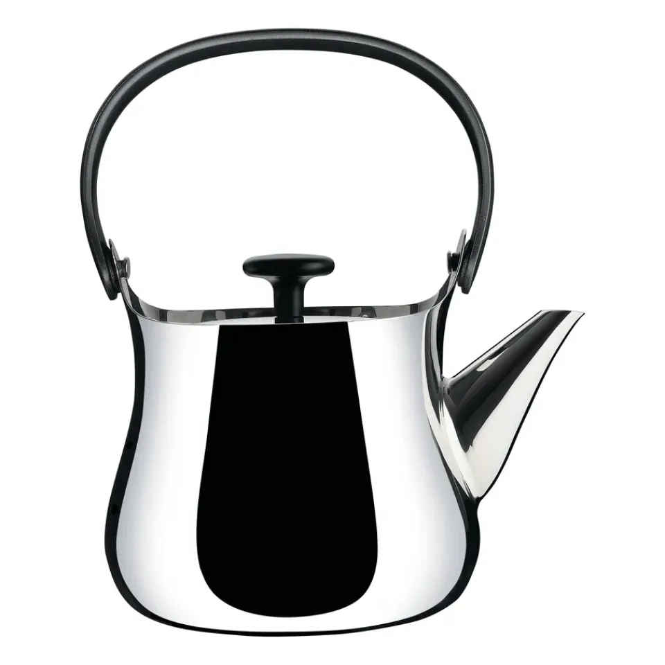Alessi Cha kettle, Stainless steel Silver-coloured New