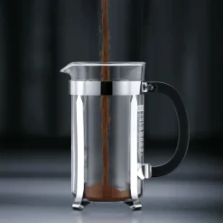 Bodum Chambord coffee press, 8 cups Silver-coloured Best