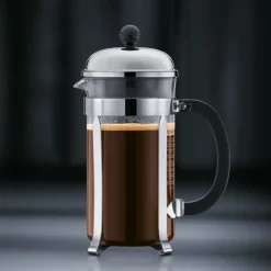 Bodum Chambord coffee press, 8 cups Silver-coloured Best