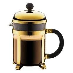 Bodum Chambord coffee press gold, 4 koppar Gold-coloured Best