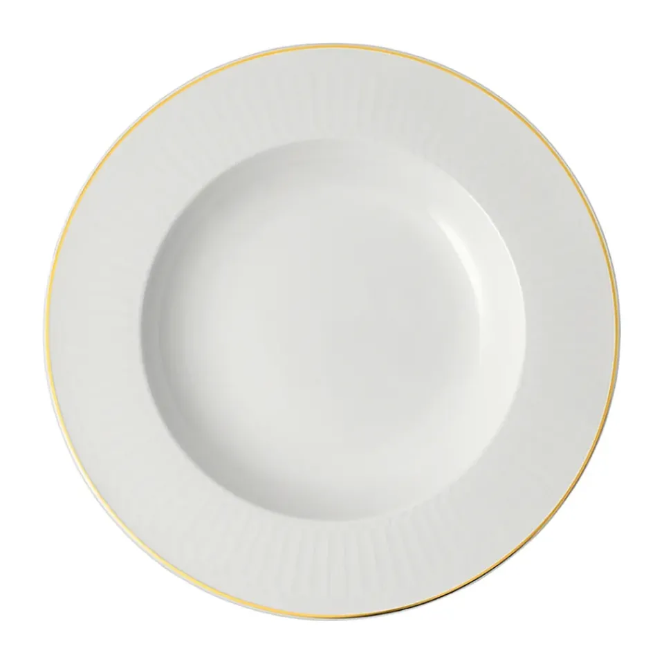 Villeroy & Boch Château Septfontaines deep plate Ø29x3.5 cm, White-gold WhiteGold-coloured Sale