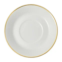 Villeroy & Boch Château Septfontaines espresso saucer Ø12.5 cm, White-gold WhiteGold-coloured Sale