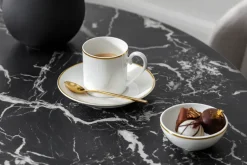 Villeroy & Boch Château Septfontaines espresso saucer Ø12.5 cm, White-gold WhiteGold-coloured Sale