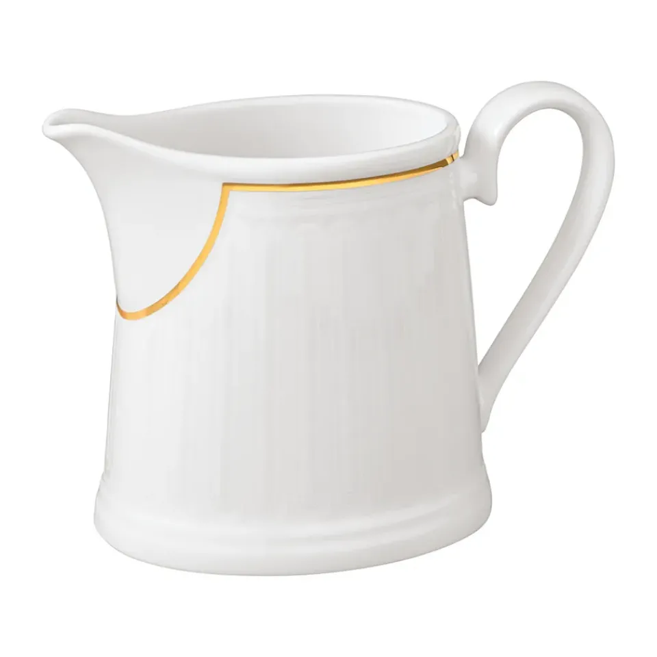 Villeroy & Boch Château Septfontaines milk pitcher 25 cl, White-gold WhiteGold-coloured Outlet