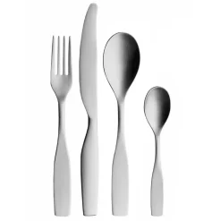 Iittala Citterio 98 cutlery set gift box 24 pieces, Matte Silver-coloured Clearance