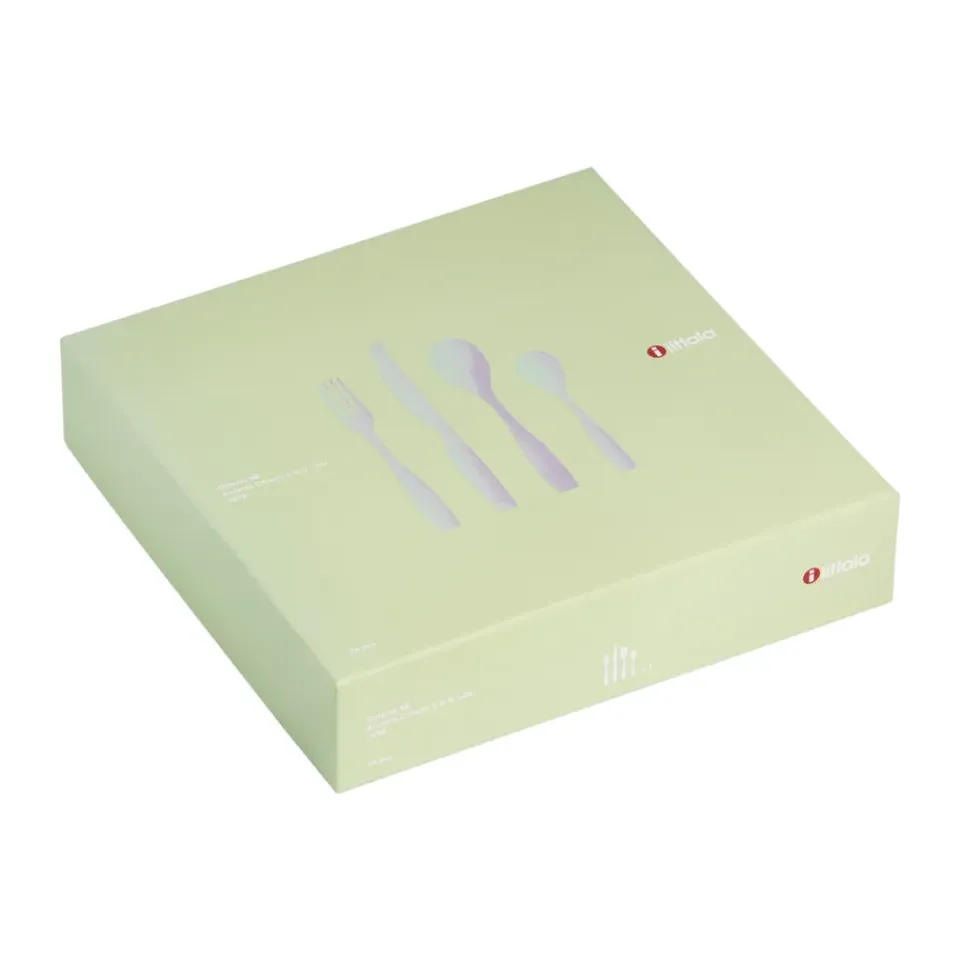 Iittala Citterio 98 cutlery set gift box 24 pieces, Matte Silver-coloured Clearance