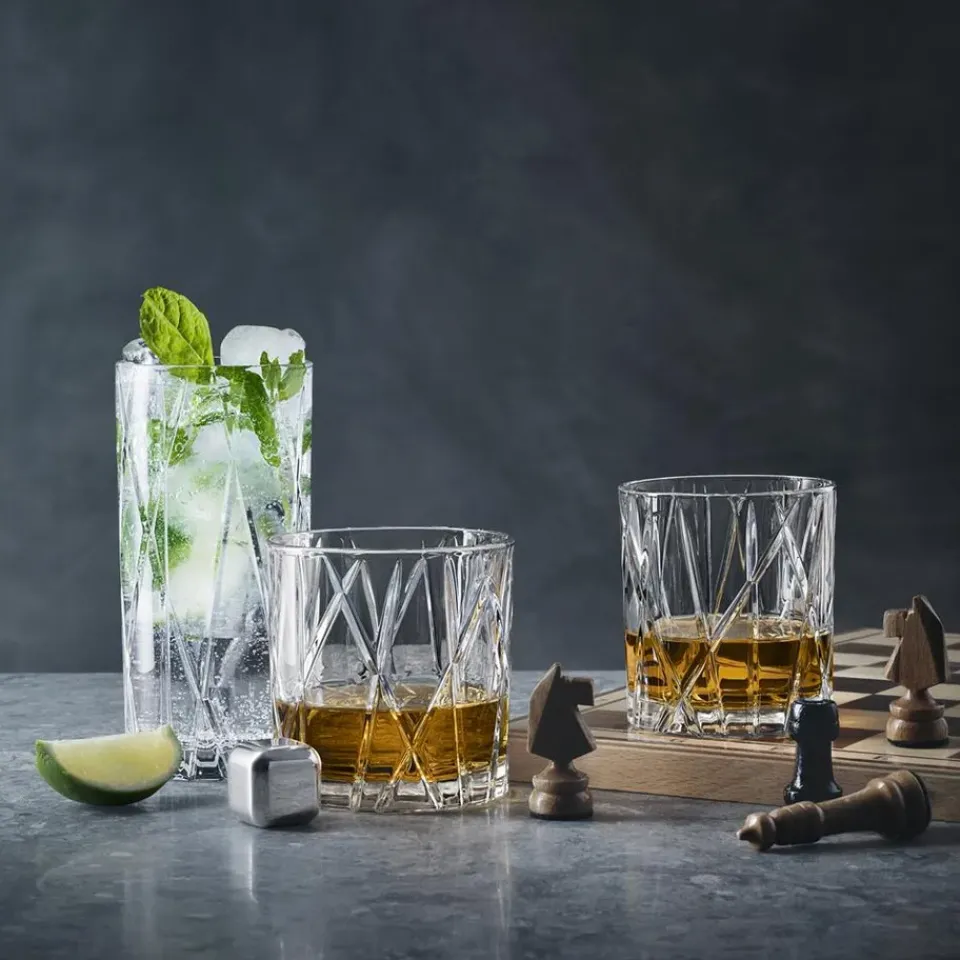 Orrefors City High Ball glass 4-pack, 35 cl Transparent Outlet