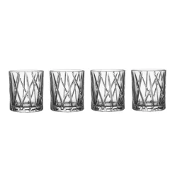 Orrefors City Old Fashioned glass 4-pack, 24.5 cl Transparent Best
