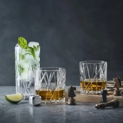 Orrefors City Old Fashioned glass 4-pack, 24.5 cl Transparent Best