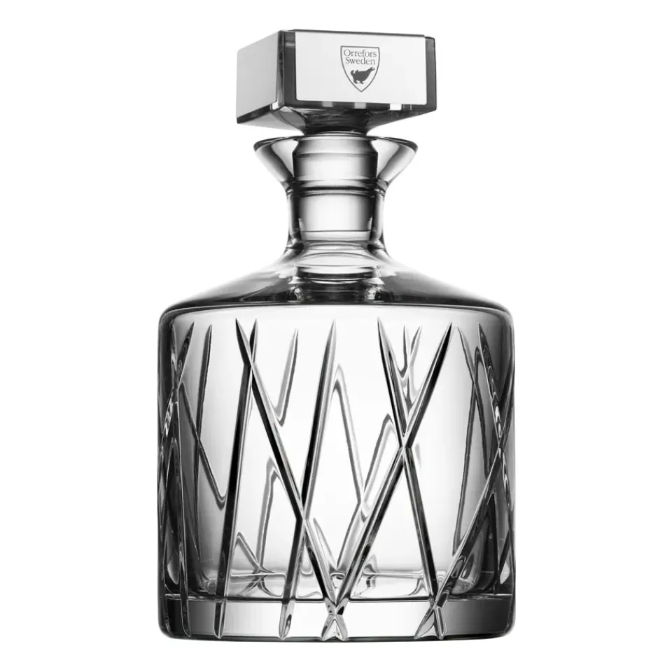 Orrefors City whiskey carafe 95 cl, Clear Transparent Sale