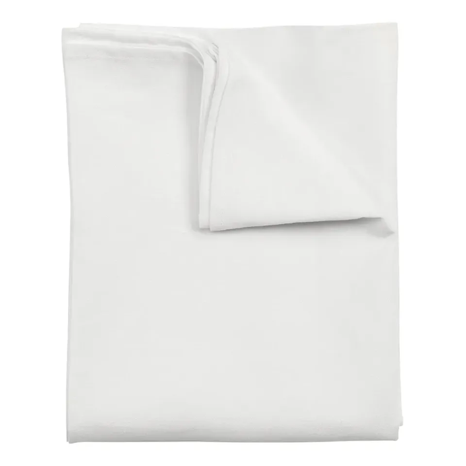 Scandi Living Clean linen table cloth 145x350 cm , White
