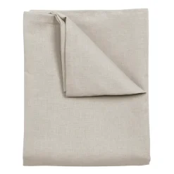 Scandi Living Clean linen table cloth 145x350 cm , Greige BeigeGrey Clearance