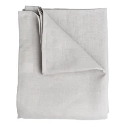 Scandi Living Clean linen table cloth 145x350 cm , Icy Grey Discount