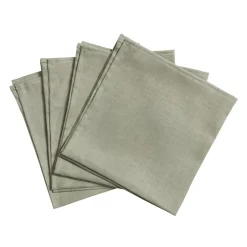 Scandi Living Clean serviettes 45 x 45 cm 4-pack, dusty Green Clearance