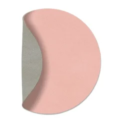 LIND DNA Cloud coaster reversible circle 1 pcs, pink-light Grey Discount