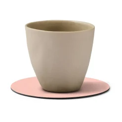 LIND DNA Cloud coaster reversible  circle 1 pcs, pink-light Grey Discount