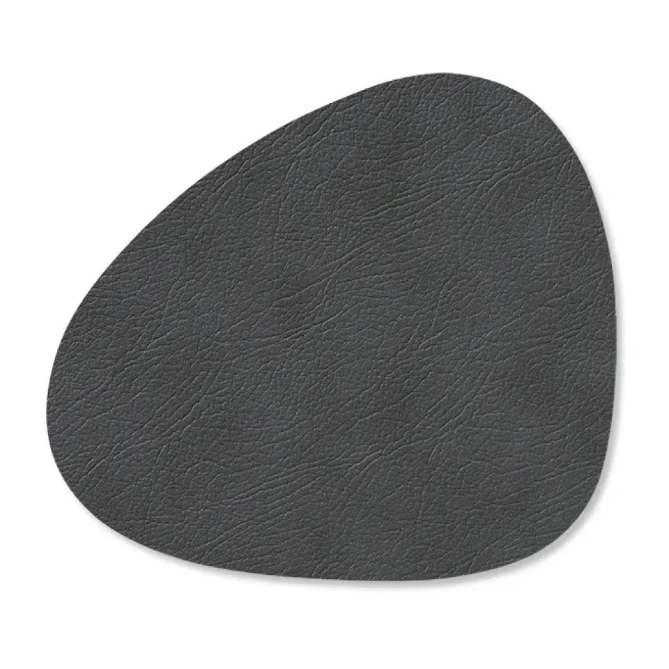 LIND DNA Cloud-Nupo coaster reversible curve 1 pcs, anthracite-pastel green GreyGreen