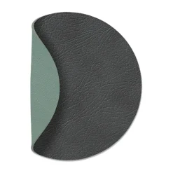 LIND DNA Cloud-Nupo coaster reversible circle 1 pcs, anthracite-pastel green GreyGreen Online