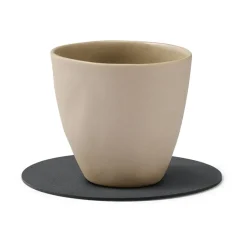 LIND DNA Cloud-Nupo coaster reversible circle 1 pcs, anthracite-pastel green GreyGreen Online