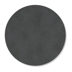 LIND DNA Cloud-Nupo coaster reversible circle 1 pcs, anthracite-pastel green GreyGreen Online