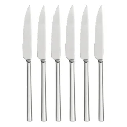 Scandi Living Coast grill knife 6-pack, Stainless steel Silver-coloured Best