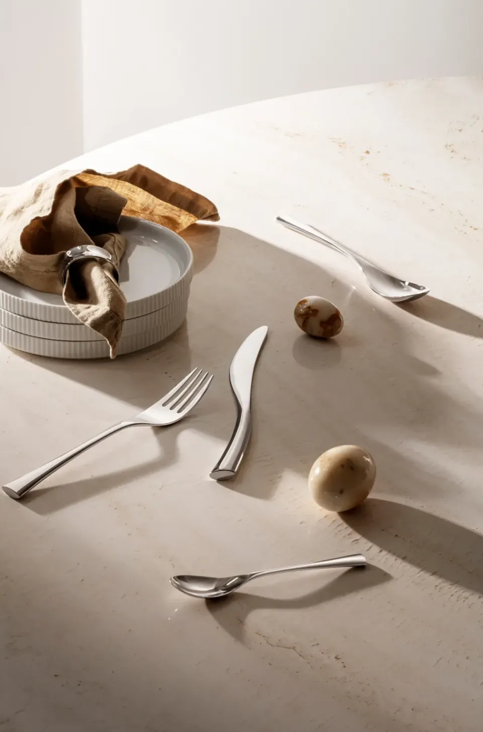 Georg Jensen Cobra cutlery 8 pieces, Stainless steel Silver-coloured Online
