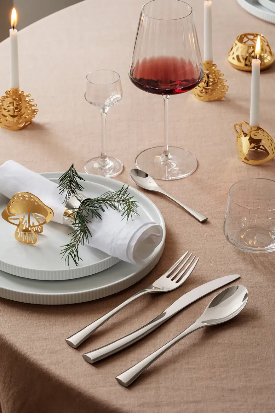 Georg Jensen Cobra cutlery 8 pieces, Stainless steel Silver-coloured Online