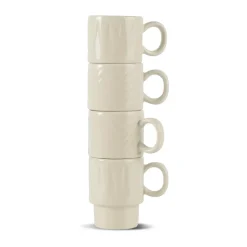 Sagaform Coffee & More espresso cup 4-pack, Beige Outlet