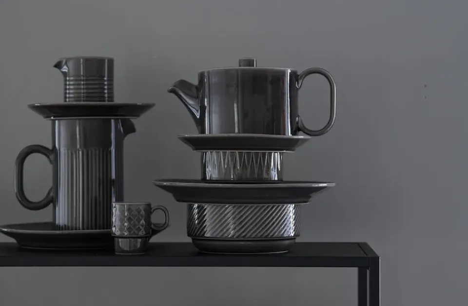 Sagaform Coffee & More milk jug, Grey Hot