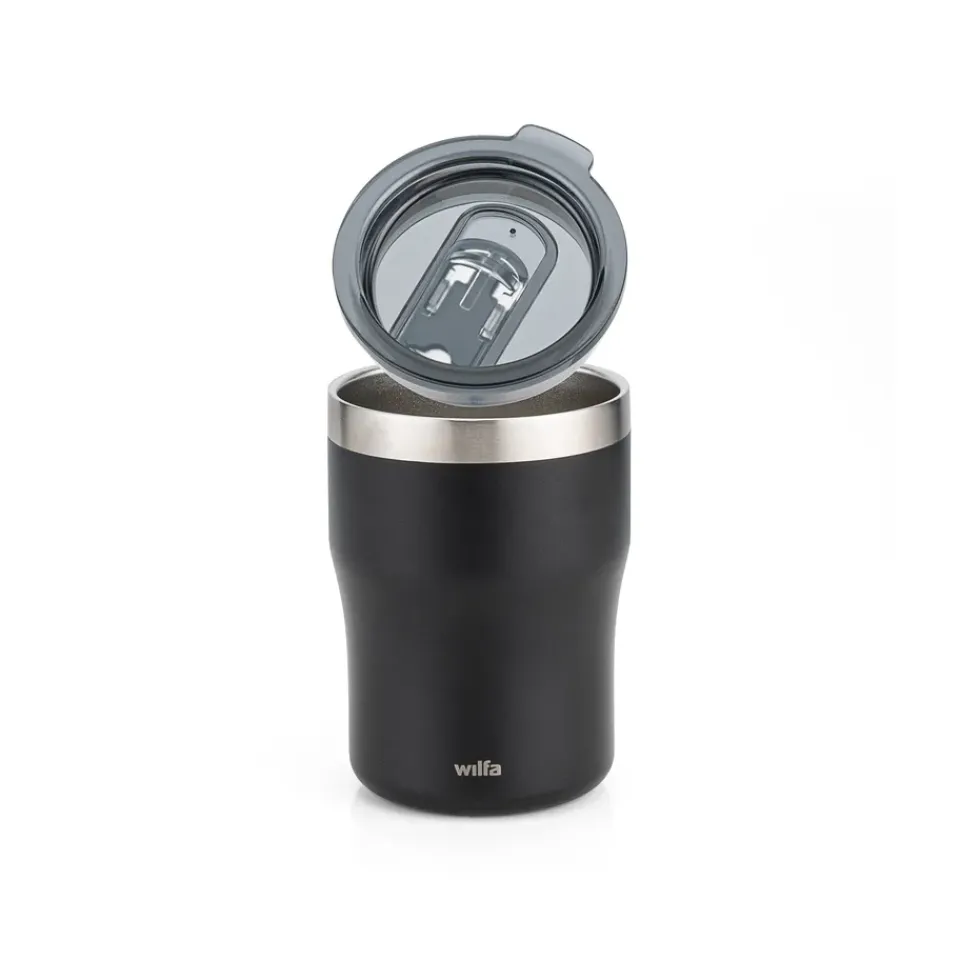 Wilfa Coffee 2go thermos mug 300 ml, Black Outlet