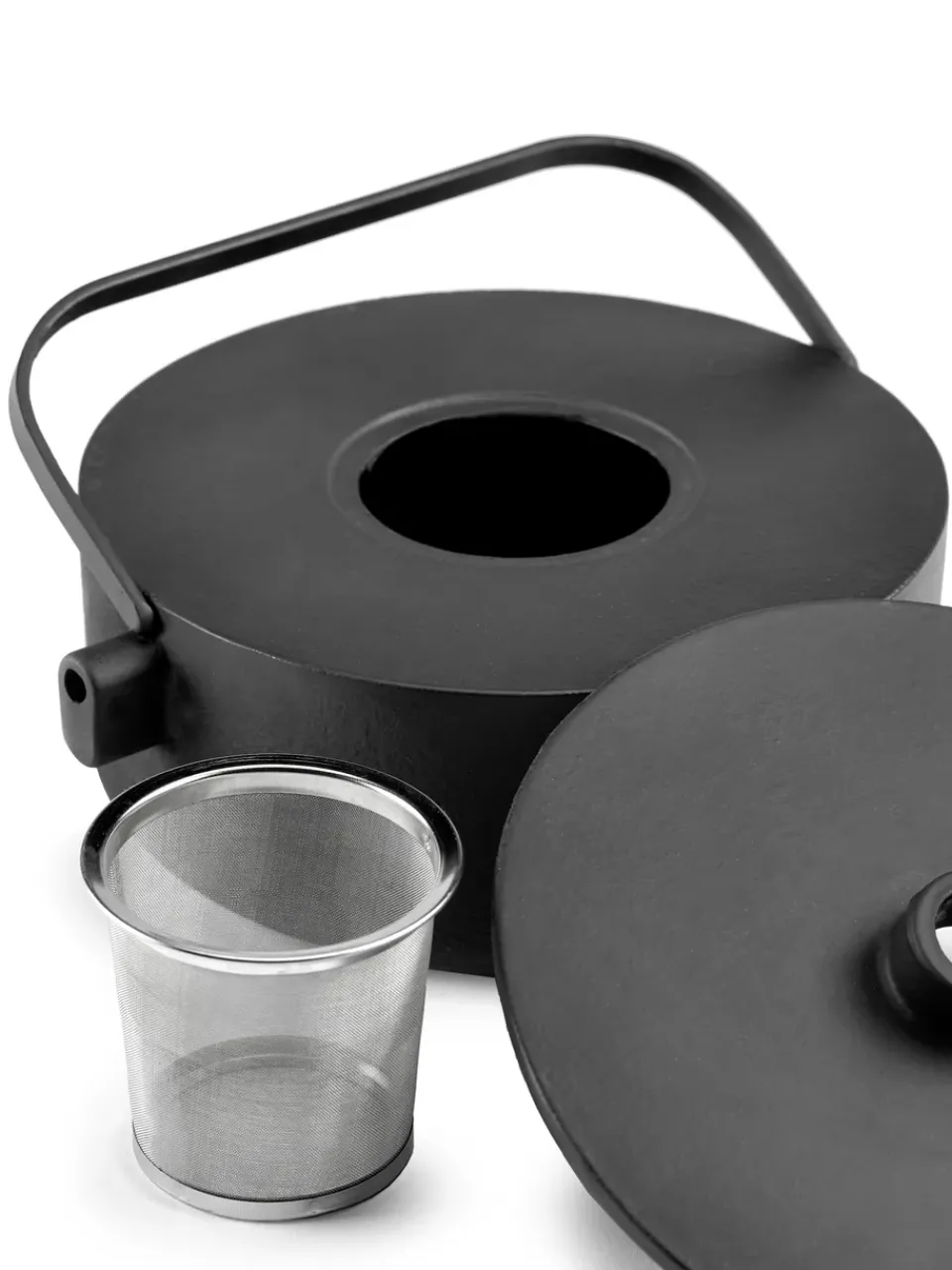 Serax Collage teapot cast-iron 1.2 l, Black Hot