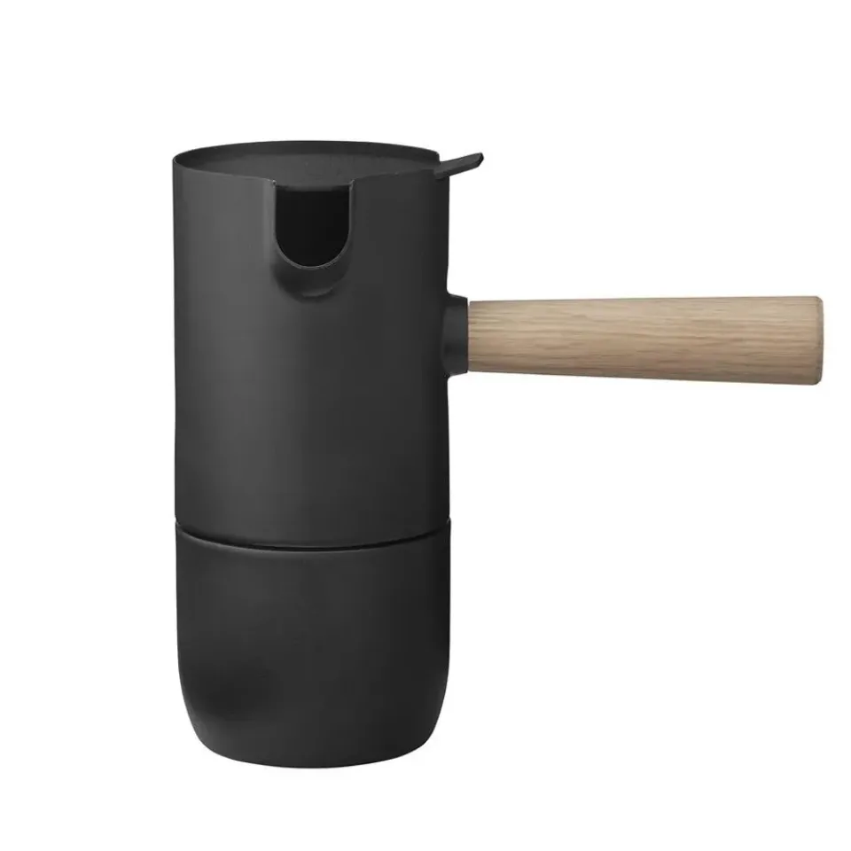 Stelton Collar espresso maker, Black Hot