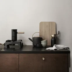 Stelton Collar espresso maker, Black Hot