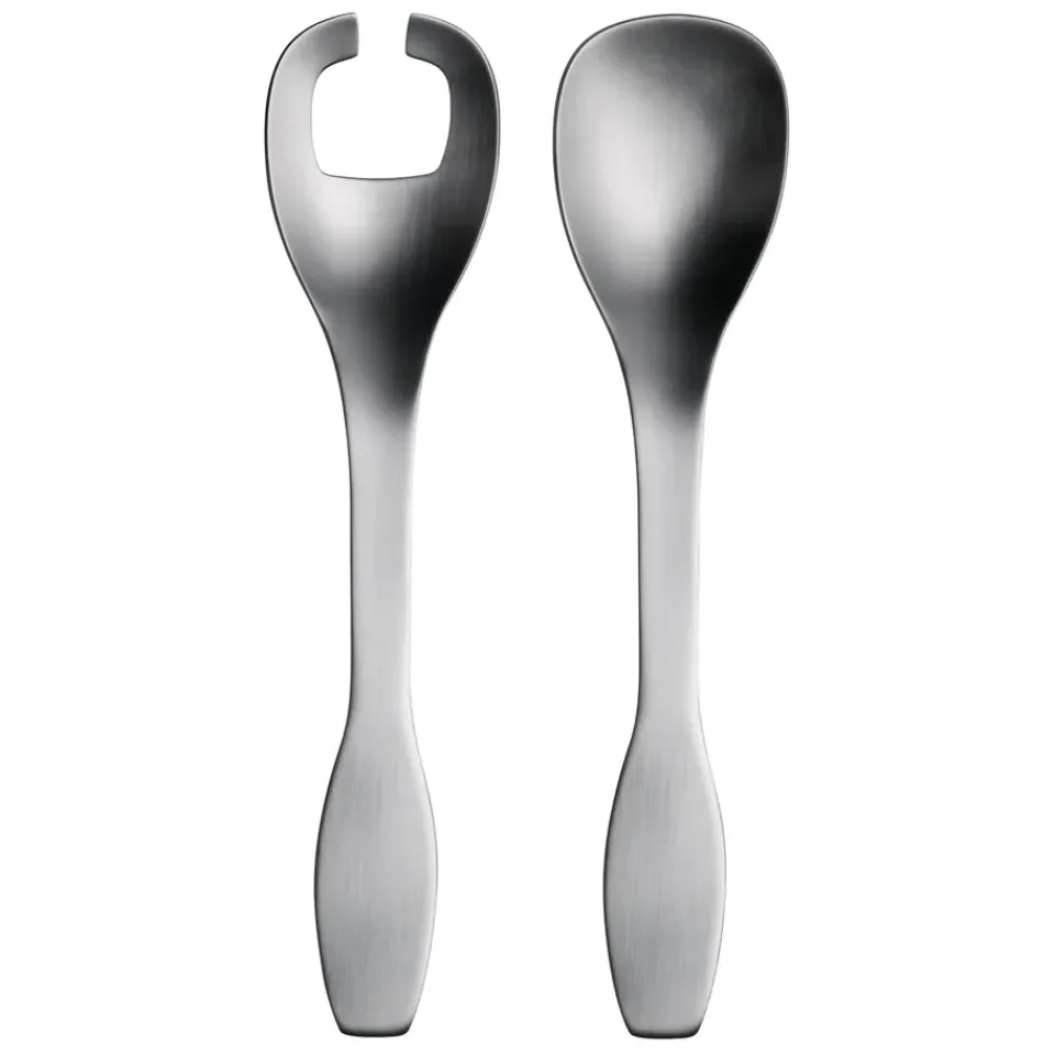 Iittala Collective Tools serving cutlery 2 pieces, matte stainless steel Silver-coloured Outlet