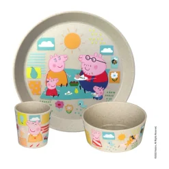 Koziol Connect children's dinnerware 3 pieces, Greta Pig Beige Discount