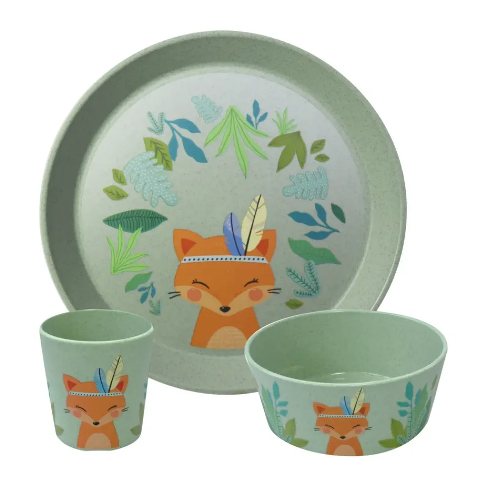 Koziol Connect children's dinnerware 3 pieces, Harry Green Clearance