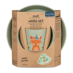 Koziol Connect children's dinnerware 3 pieces, Harry Green Clearance